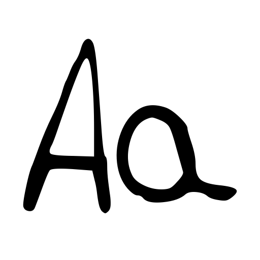 Adenote Font preview