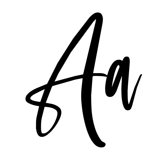 Aderia Font preview