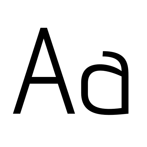 advent Font preview