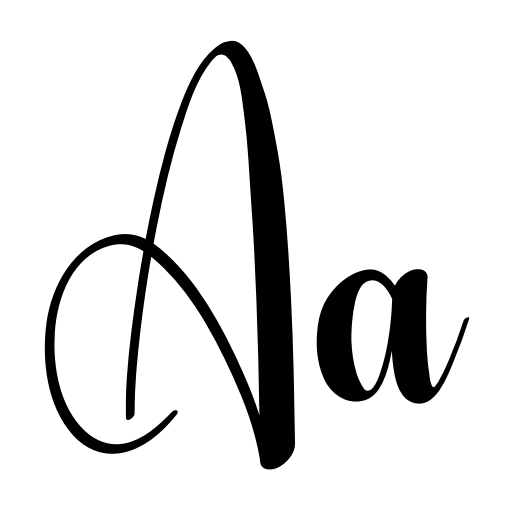 Adventener Font preview