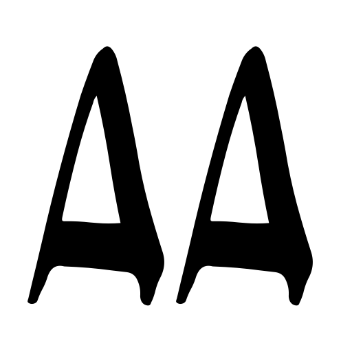 AVENTURES Font preview