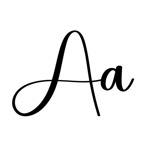 Advice Font preview