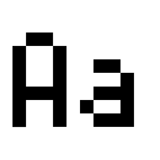 AdvoCut Font preview