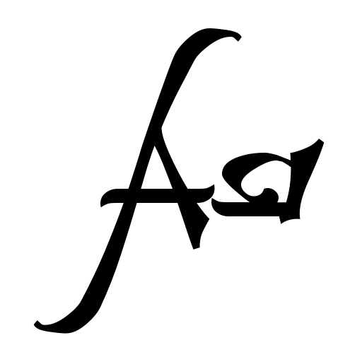 aelfa Font preview