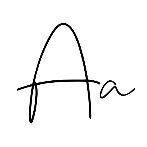 Aesthetic Font preview
