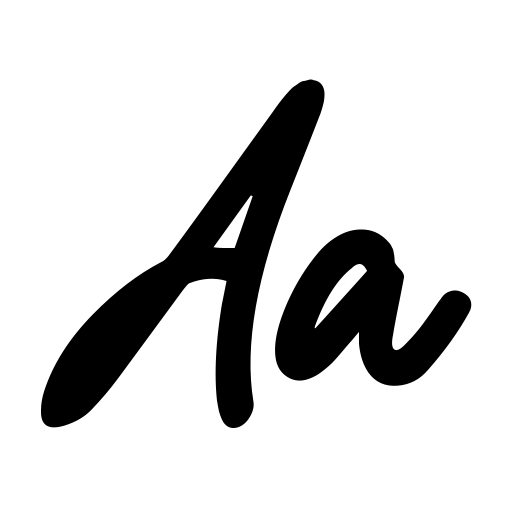 Aesthetic Monoline Font preview