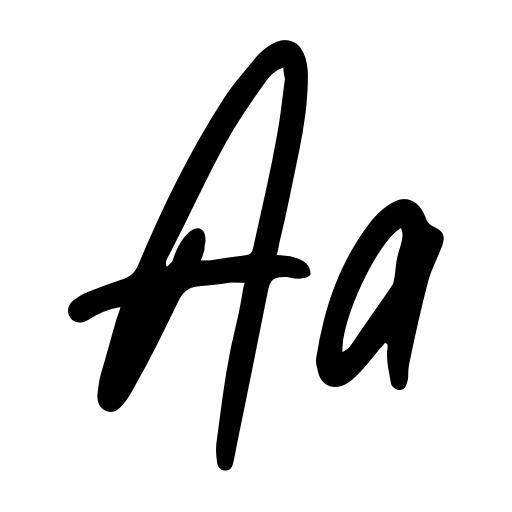 Aesthetic Notes Font preview