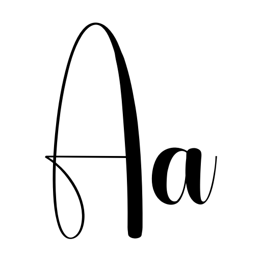 Afraid Font preview
