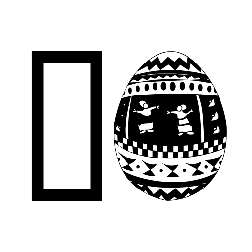 AfricanEggs Font preview