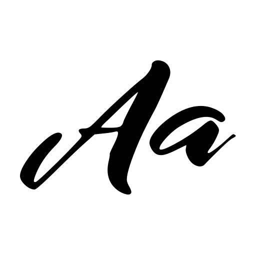 afrinuma Font preview