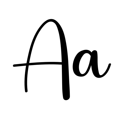Again Font preview