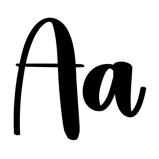 Again Font preview