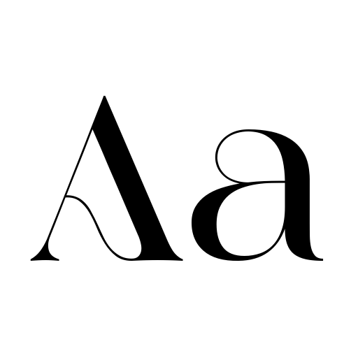 against Font preview