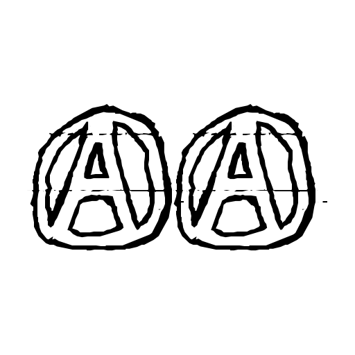 against myself Font preview