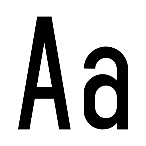 AGRON Font preview