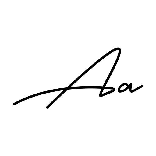 Agustina-Signature Font preview