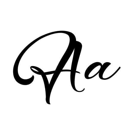 Ahatar - Personal Use Font preview