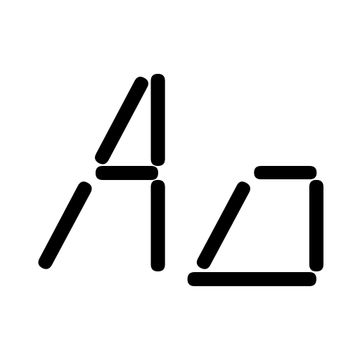 AI liftled Font preview