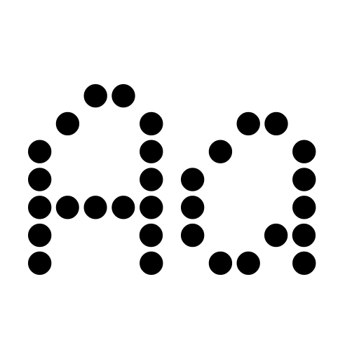 AI pointe Font preview