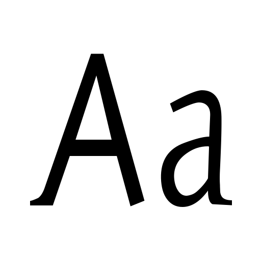AidaSerifObliqueMedium Font preview