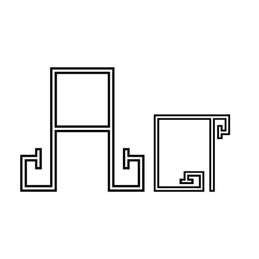 Ainu Minzoku Font preview