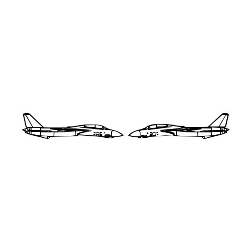 Air Force II Font preview