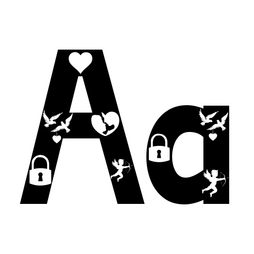AIRLOVE Font preview