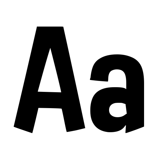 aix milan Font preview