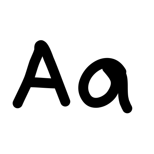 AJCoolBeans Font preview