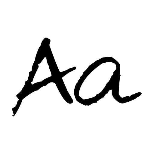Aji Hand Font preview