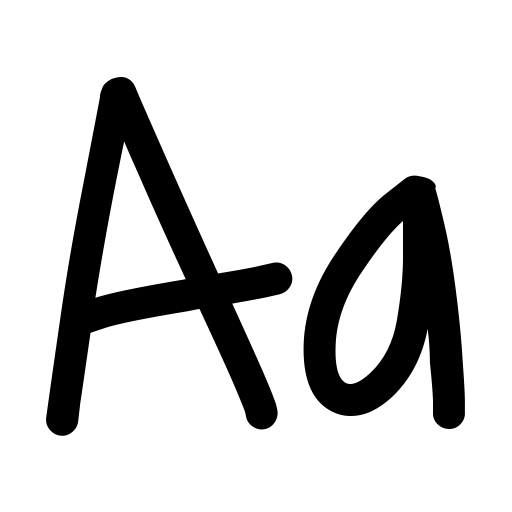 Al dente Font preview