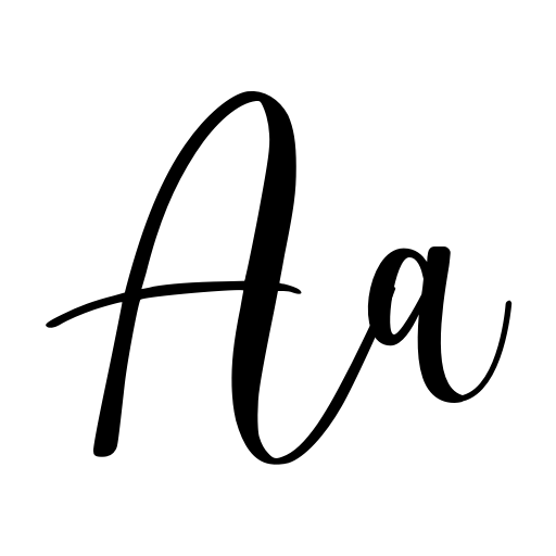 alandef Font preview