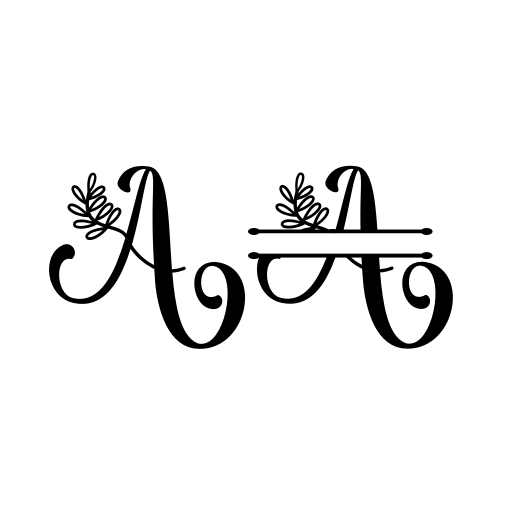 Albanian Olive Monogram 2 Font preview
