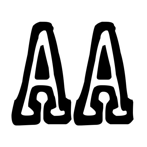 Alcoholics Anonymous Font preview