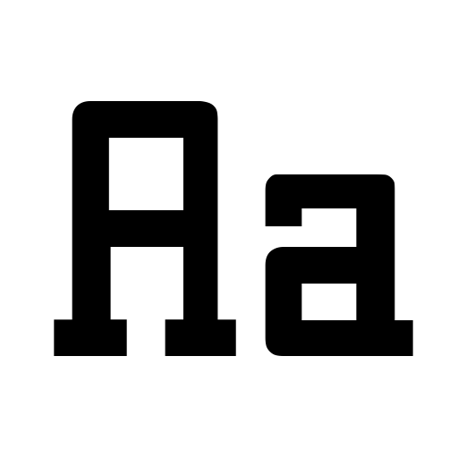 Alexandria Font icon