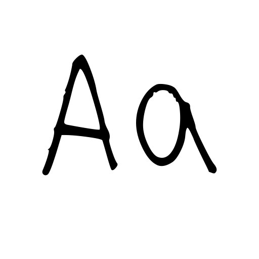 Alex's Writing Font preview