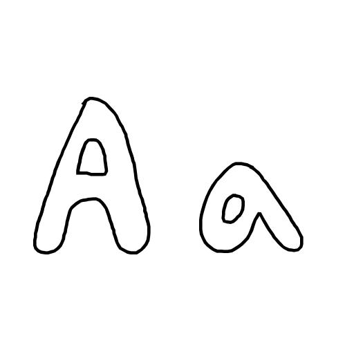 AlexsBubbles Font preview