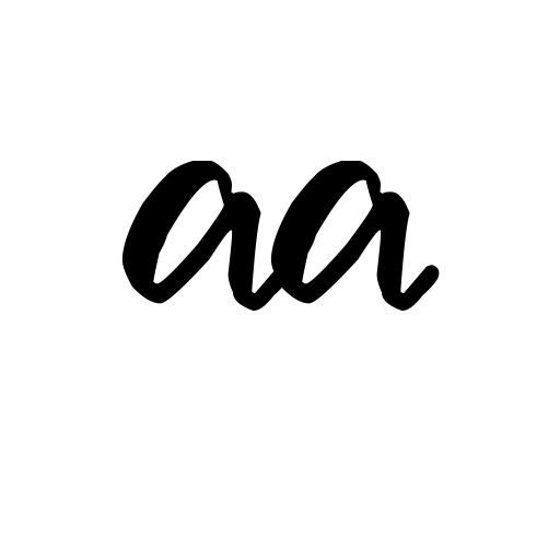 Alfabetización Font preview