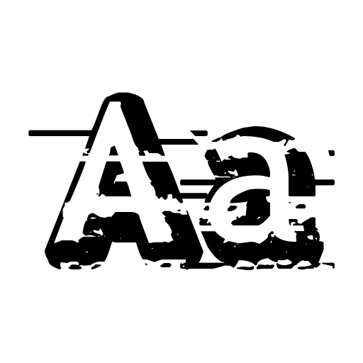 Alfred 24 Font preview