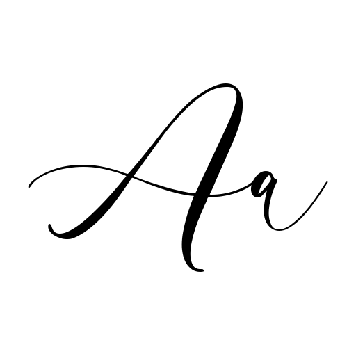 Algeline Font preview
