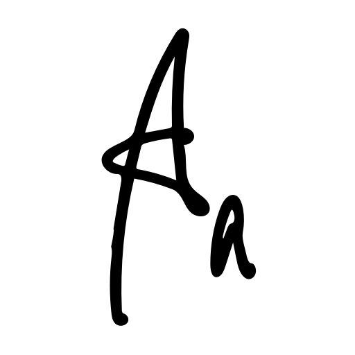 Alghul Signature Font preview