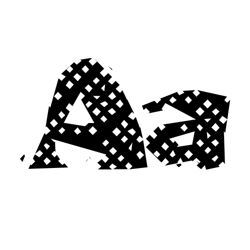 AlienWaffle Font preview