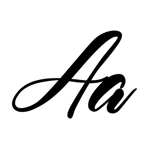 Aligano Font preview