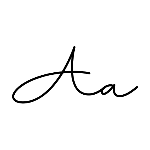 Aline Signature Font preview