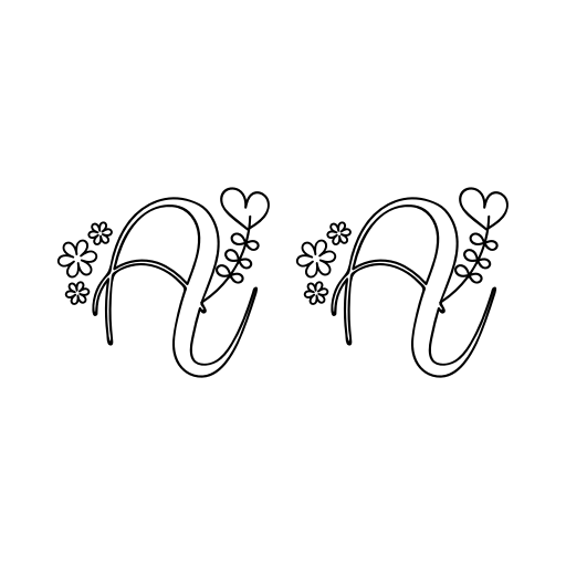 Alissa Monogram Font preview
