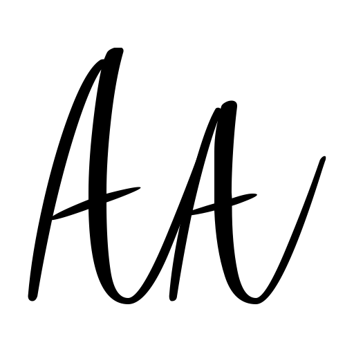 All Caps Script Font preview