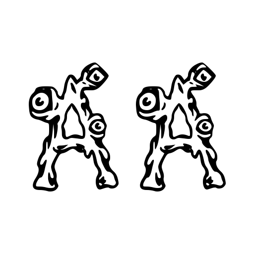 All Eyes On Me Font preview