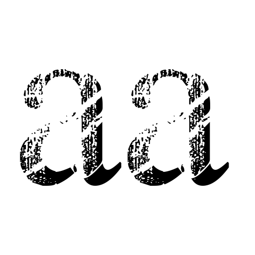 all used up Font preview