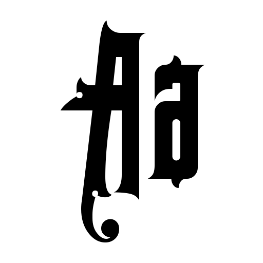 AlleghenyPA Font preview