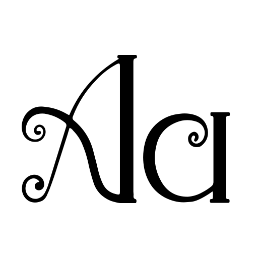 alleha Font preview